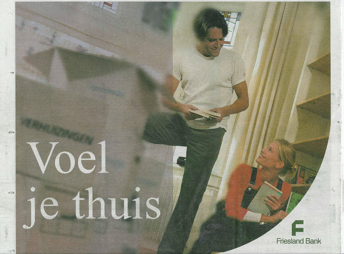 teksten Friesland Bank advertenties