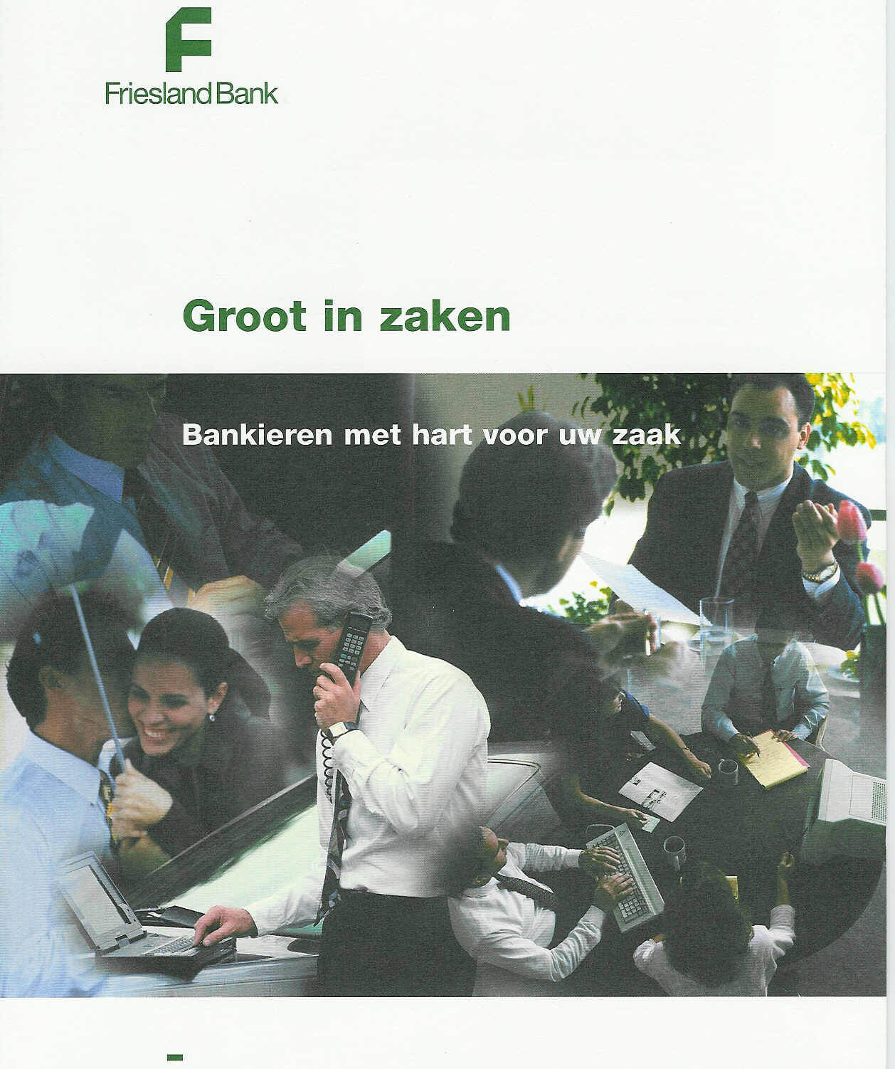 teksten Friesland Bank, brochures - 1999
