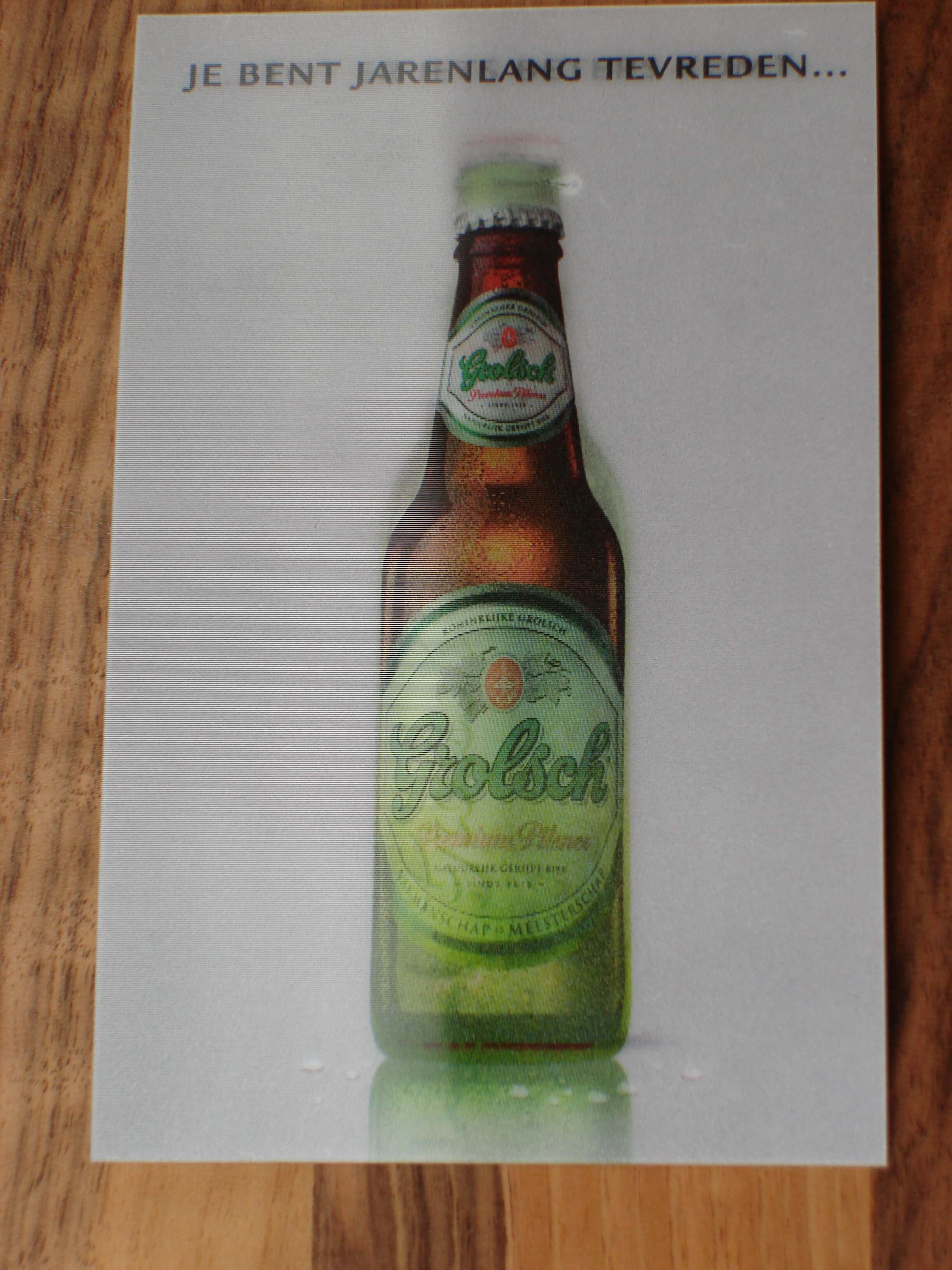 Concept en tekst - Grolsch - leaflets B2B