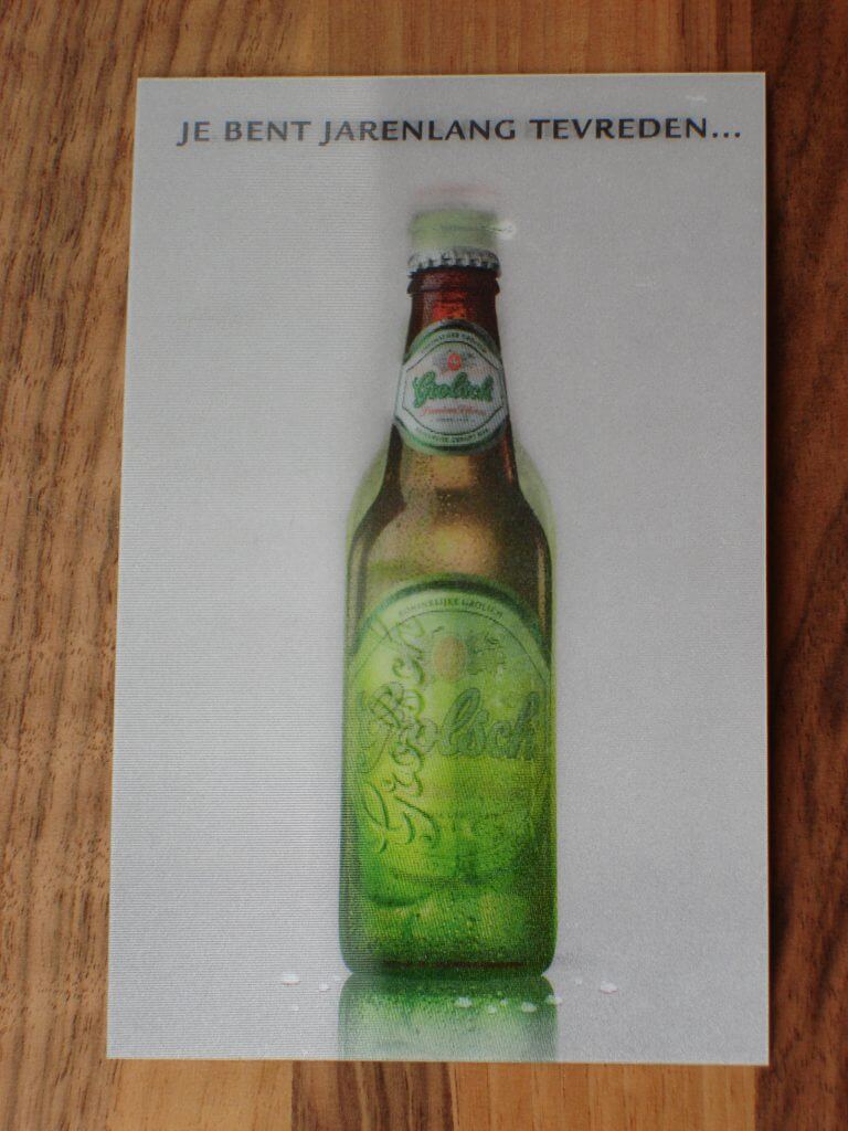 Concept en tekst - Grolsch - leaflets B2B