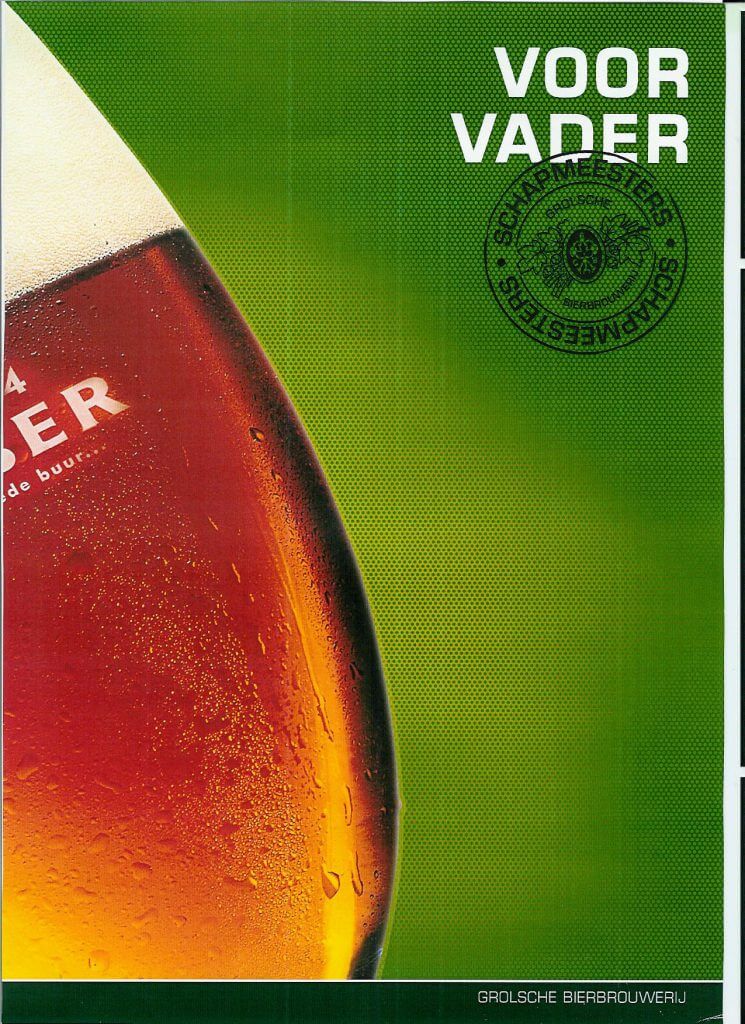 Concept en tekst - Grolsch - leaflets B2B