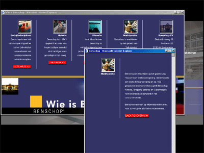 Website Benschop, tekst en concept - 2001