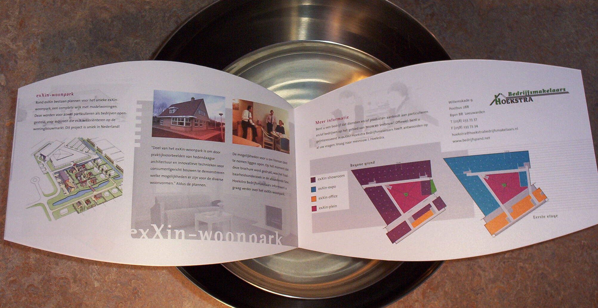 Tekst en concept brochure exXin
