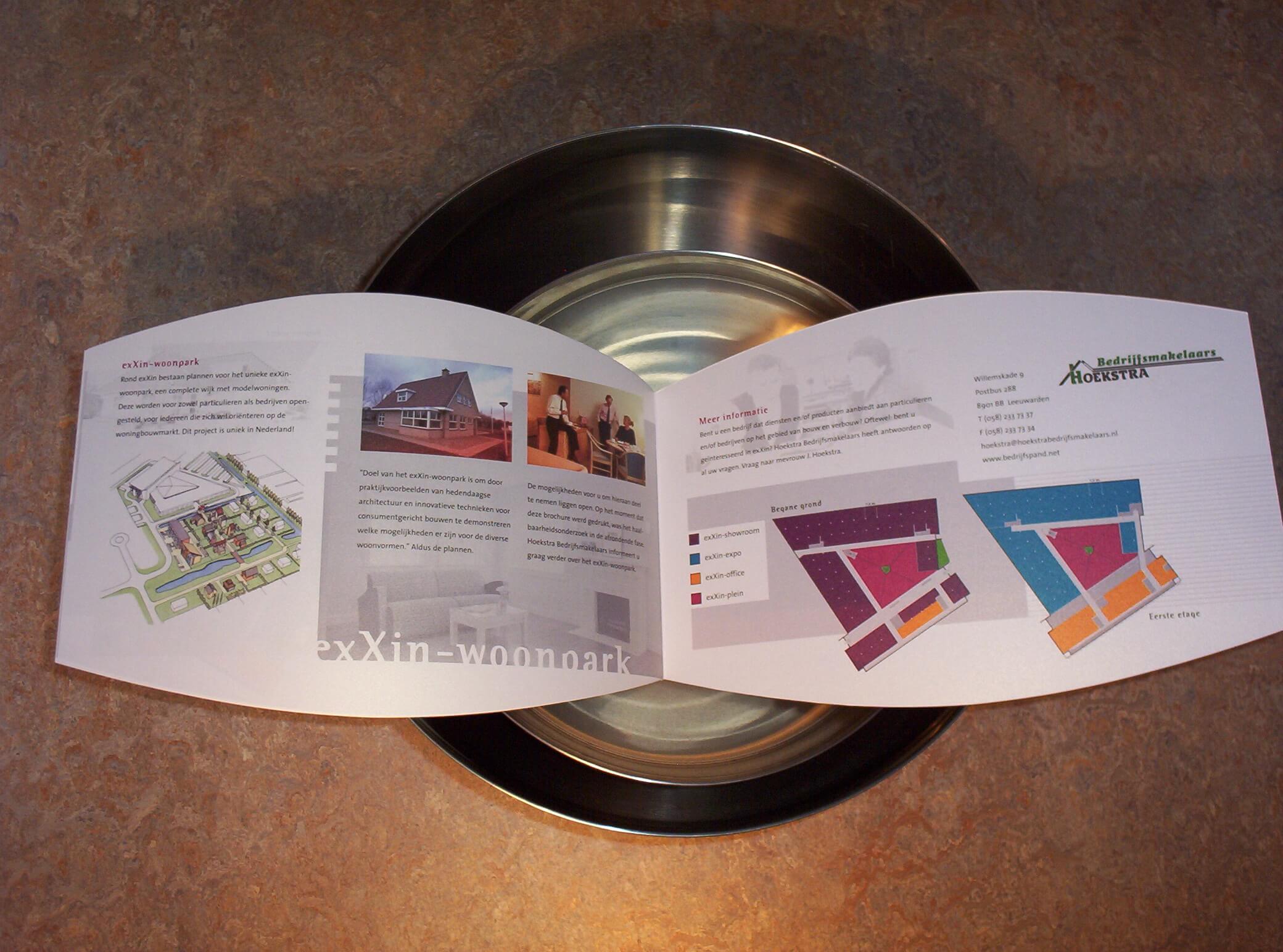 Tekst en concept brochure exXin