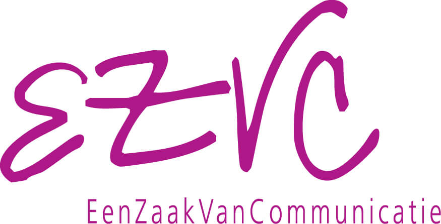 Dit is het logo van Een Zaak Van Communicatie, de zaak van duidelijke teksten.
